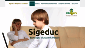 What Sigeduc.com.pa website looked like in 2020 (4 years ago)
