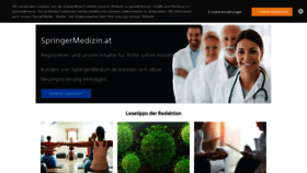 What Springermedizin.at website looked like in 2020 (4 years ago)