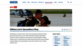 What Spousebuzz.com website looked like in 2020 (4 years ago)