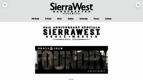 What Sierrawestscalemodels.com website looked like in 2020 (4 years ago)