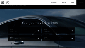What Sinclairmercedes.co.uk website looked like in 2020 (4 years ago)