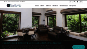 What Sangitajain.com website looked like in 2020 (4 years ago)