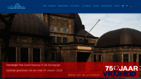 What Synagogeenschede.nl website looked like in 2020 (4 years ago)