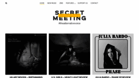What Secretmeeting.co.uk website looked like in 2020 (4 years ago)