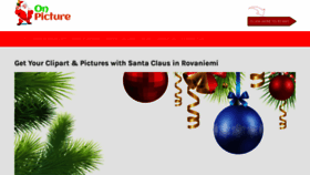 What Santaonpicture.com website looked like in 2020 (4 years ago)