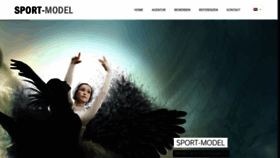 What Sportmodels.de website looked like in 2020 (4 years ago)