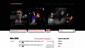 What Spielboden.at website looked like in 2020 (4 years ago)