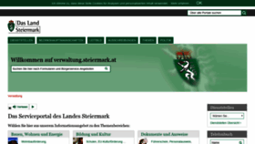 What Steiermark.at website looked like in 2020 (4 years ago)
