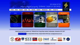 What Solentsound.com website looked like in 2020 (4 years ago)