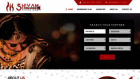 What Shivamvivah.com website looked like in 2020 (4 years ago)