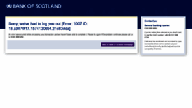 What Secure-business.bankofscotland.co.uk website looked like in 2020 (4 years ago)