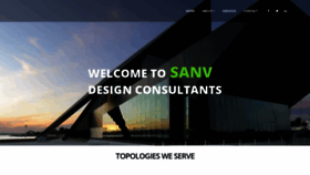 What Sanvconsultants.com website looked like in 2020 (4 years ago)