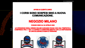 What Sportissimomilano.com website looked like in 2020 (4 years ago)