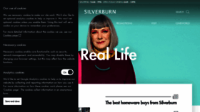 What Shopsilverburn.com website looked like in 2020 (4 years ago)