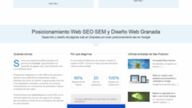 What Seoposicion.es website looked like in 2020 (4 years ago)