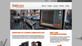 What Solcon-systemtechnik.de website looked like in 2020 (4 years ago)
