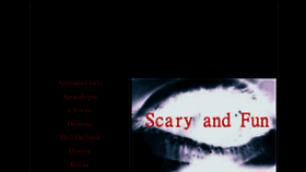 What Scaryandfun.com website looked like in 2020 (4 years ago)