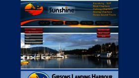 What Sunshinekayaking.com website looked like in 2020 (4 years ago)