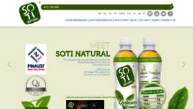What Sotinatural.com website looked like in 2020 (4 years ago)