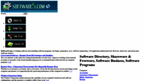 What Software5.com website looked like in 2020 (4 years ago)