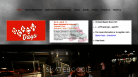 What Skateboogie.net website looked like in 2020 (4 years ago)