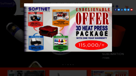 What Softnetdigital.com website looked like in 2020 (6 years ago)