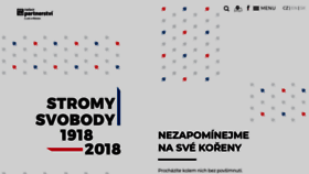 What Stromysvobody.cz website looked like in 2020 (4 years ago)