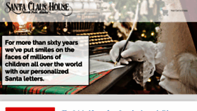 What Santaclaushouse.com website looked like in 2020 (4 years ago)