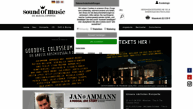 What Soundofmusic.de website looked like in 2020 (4 years ago)
