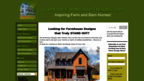 What Standout-farmhouse-designs.com website looked like in 2020 (4 years ago)