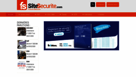 What Sitesecurite.com website looked like in 2020 (4 years ago)