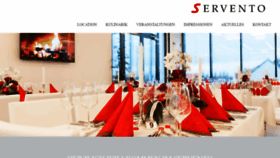 What Servento-nuernberg.de website looked like in 2020 (4 years ago)