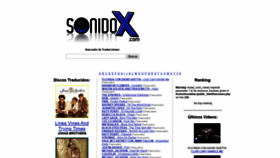 What Sonidox.com website looked like in 2020 (4 years ago)