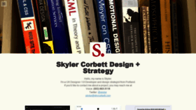 What Skycorbett.com website looked like in 2020 (4 years ago)