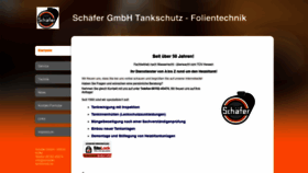 What Schaefer-tankschutz.de website looked like in 2020 (4 years ago)