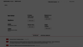 What Saglik.gov.tr website looked like in 2020 (5 years ago)
