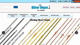 What Silverdepot.com website looked like in 2020 (4 years ago)