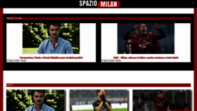 What Spaziomilan.it website looked like in 2020 (4 years ago)