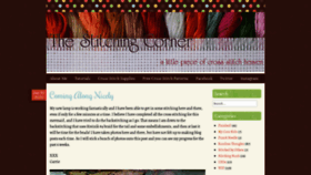 What Stitchingcorner.com website looked like in 2020 (4 years ago)