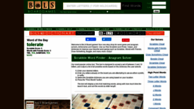 What Scrabblelinks.com website looked like in 2020 (4 years ago)