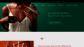What Spencediamonds.com website looked like in 2020 (4 years ago)