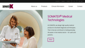 What Somatex.com website looked like in 2020 (4 years ago)