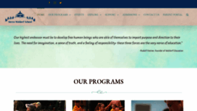 What Sierrawaldorf.com website looked like in 2020 (4 years ago)