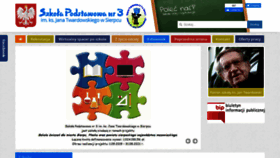 What Sp3.sierpc.pl website looked like in 2020 (4 years ago)