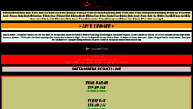 What Sattamatka.life website looked like in 2020 (4 years ago)