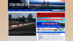 What Sogtvt.cantho.gov.vn website looked like in 2020 (4 years ago)