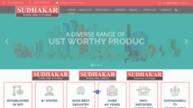 What Sudhakarind.com website looked like in 2020 (4 years ago)