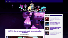 What Starbutterflyonline.com website looked like in 2020 (4 years ago)