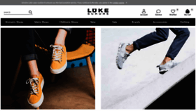 What Schuhe-lueke.com website looked like in 2020 (4 years ago)