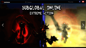 What Subglobal.net website looked like in 2020 (4 years ago)